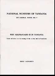 Why Kilimanjaro is in Tanzania